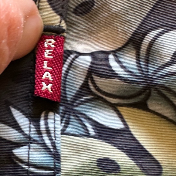 TOMMY BAHAMA Swim Trunks Men Shorts Lined Paradise Nation Gray Tropical Large - Picture 8 of 10